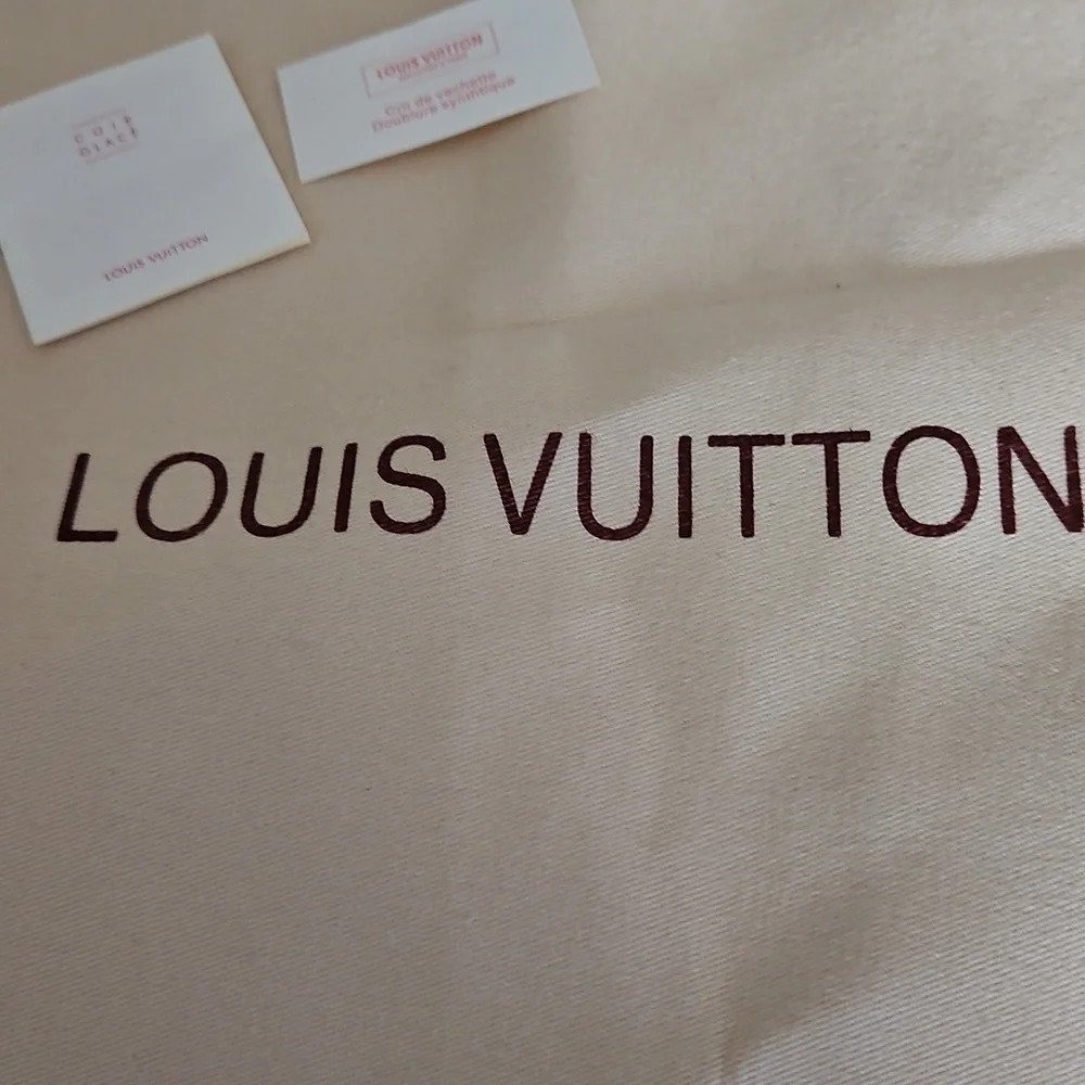Louis Vuitton Tan Dust Bag